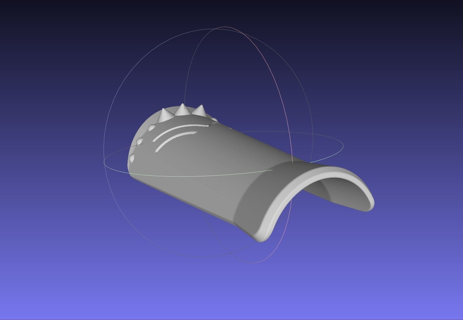 Black Panther M Baku Shin And Shoulder Guards 3D print model_13