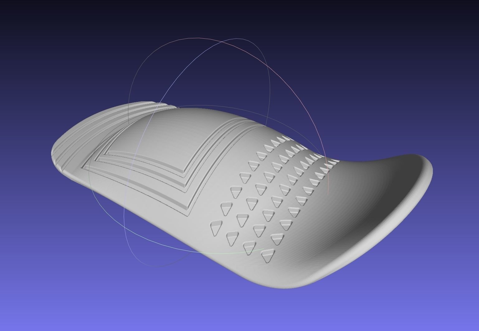 Black Panther M Baku Shin And Shoulder Guards 3D print model_23