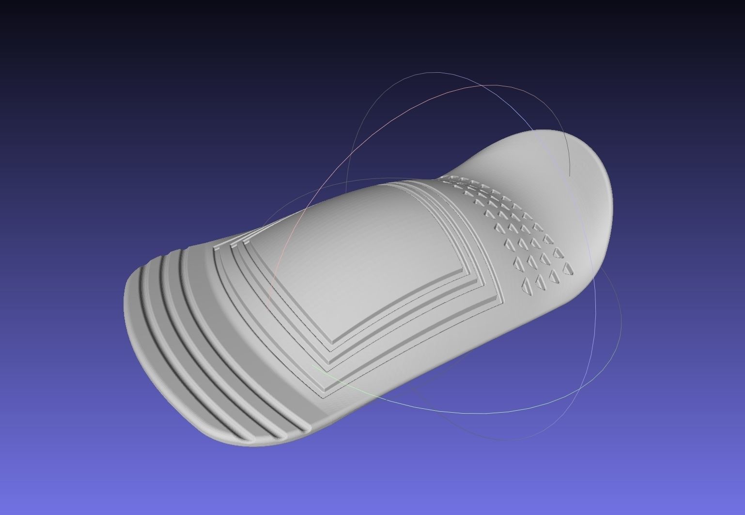 Black Panther M Baku Shin And Shoulder Guards 3D print model_24