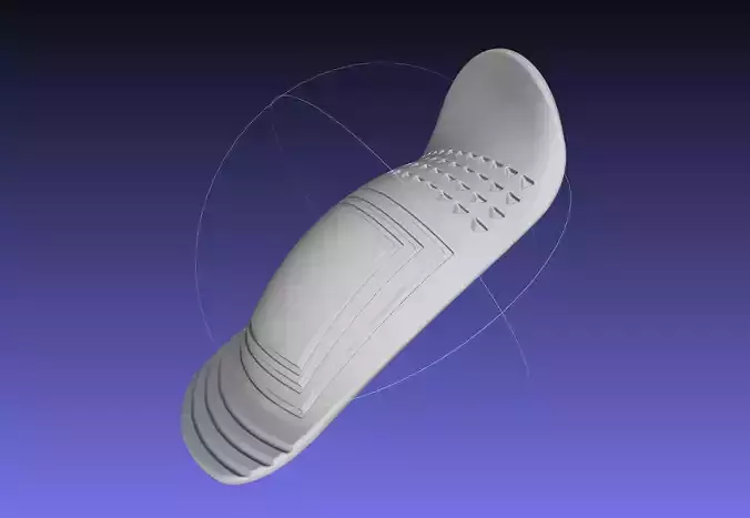 Black Panther M Baku Shin And Shoulder Guards 3D print model