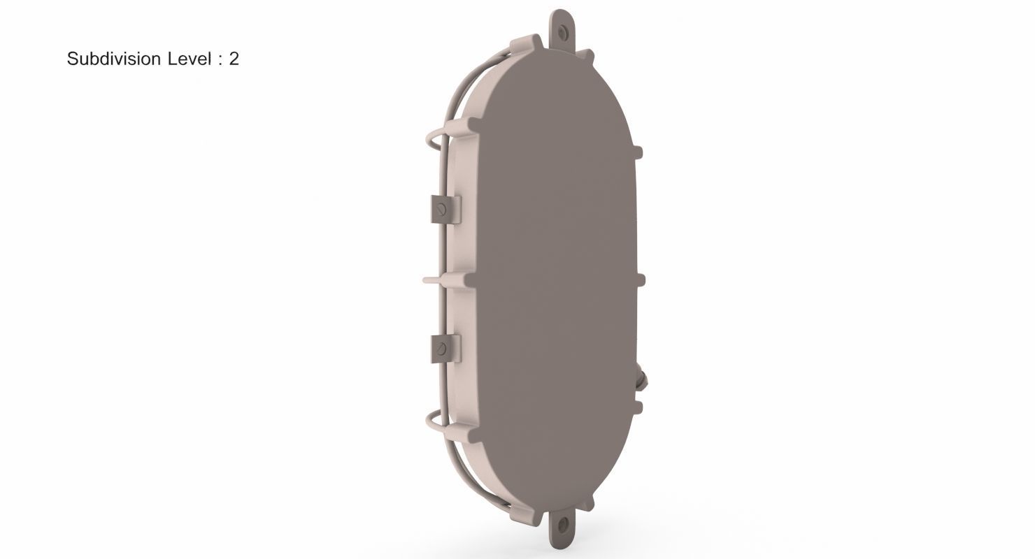 bulkhead light 3D model_21