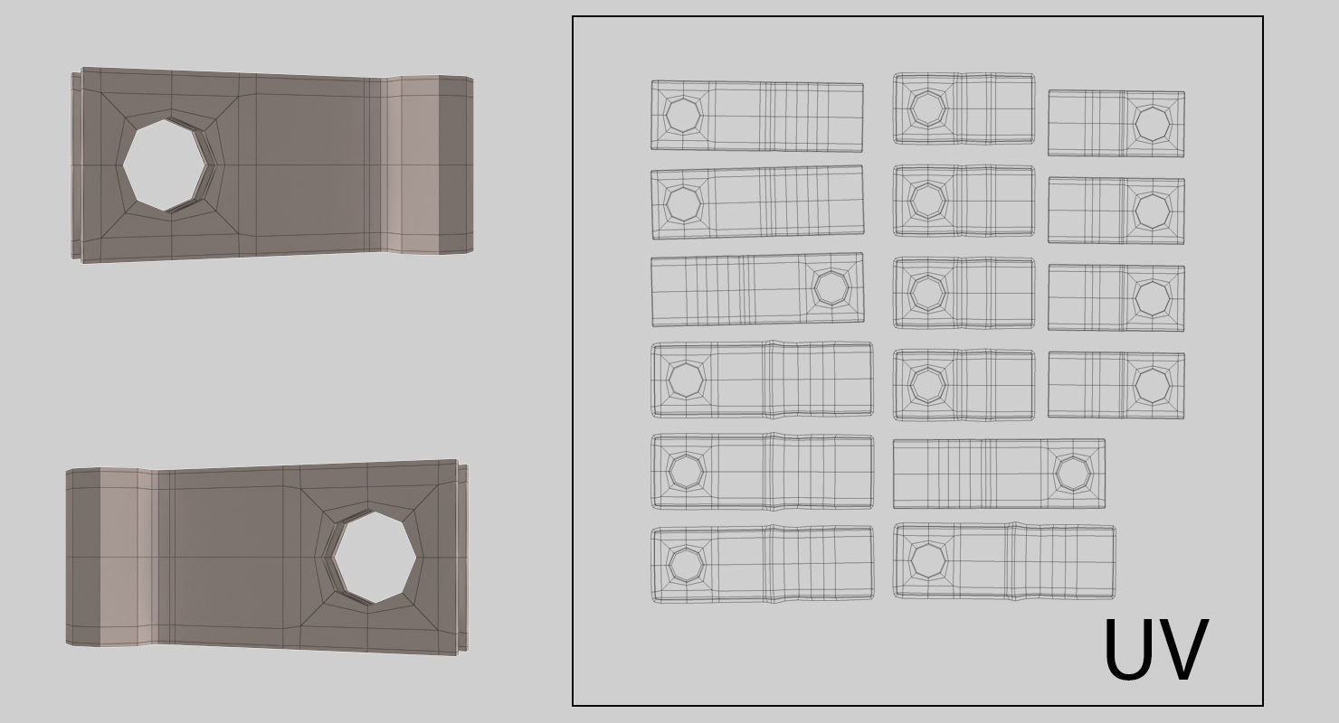 bulkhead light 3D model_19