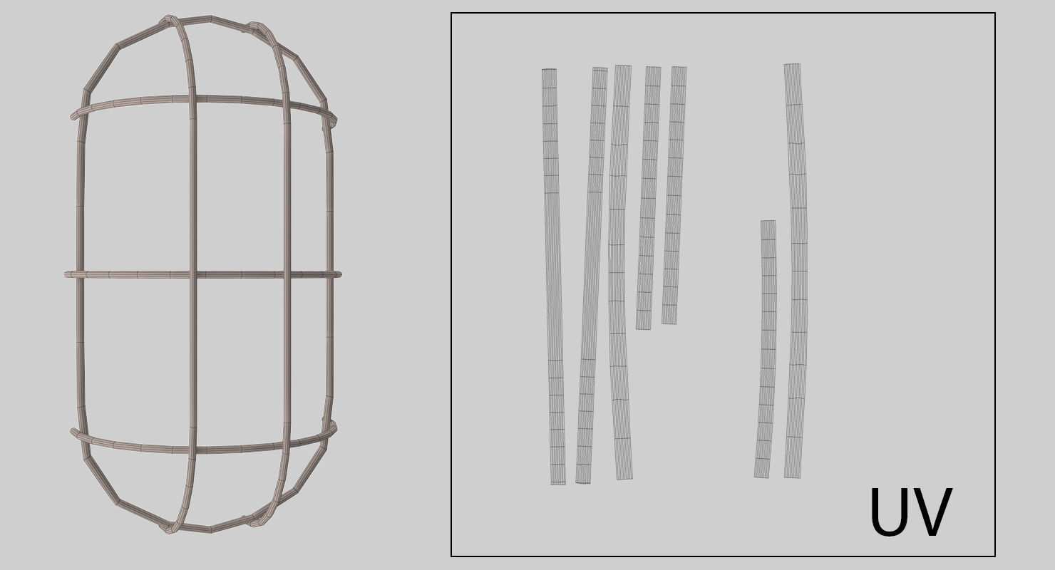 bulkhead light 3D model_15