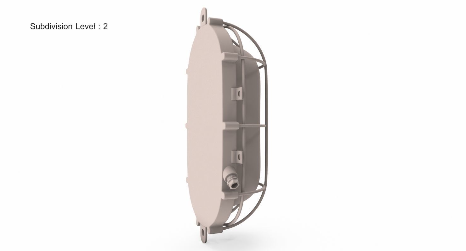 bulkhead light 3D model_25