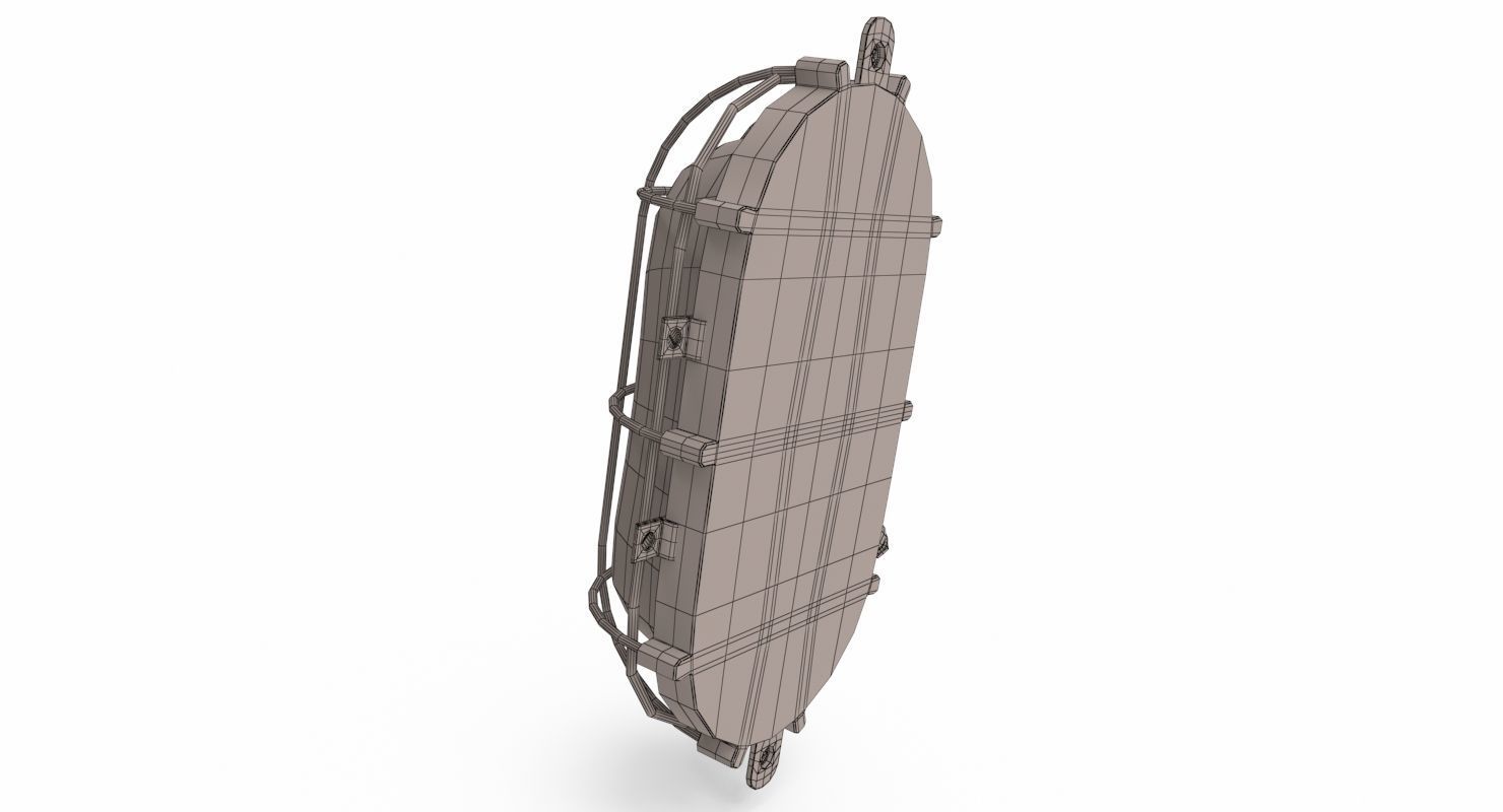bulkhead light 3D model_9