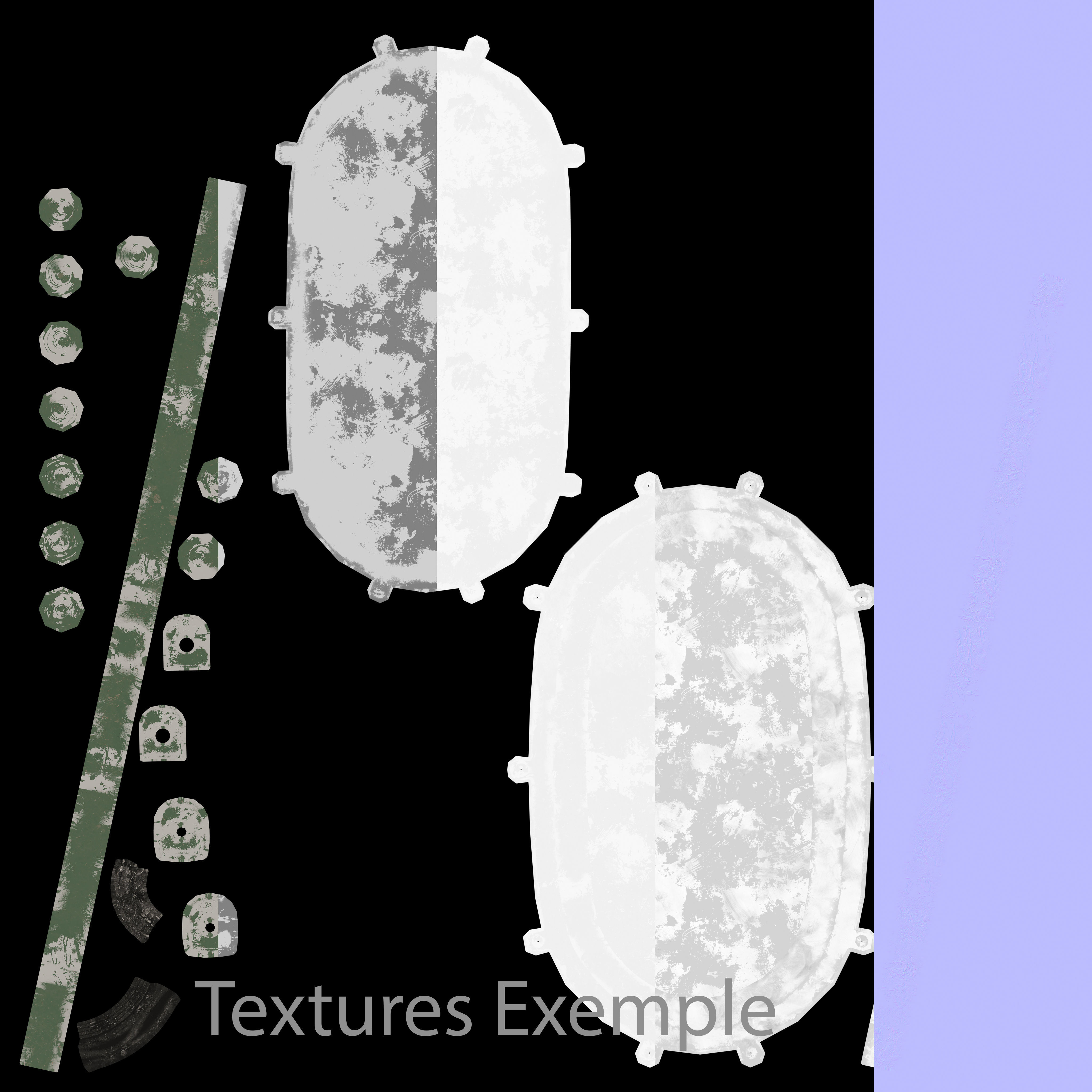 bulkhead light 3D model_20