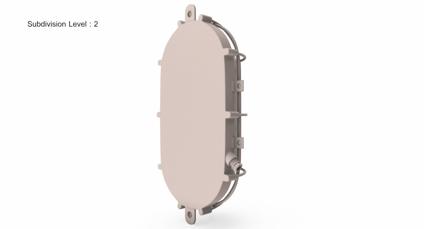 bulkhead light 3D model_23