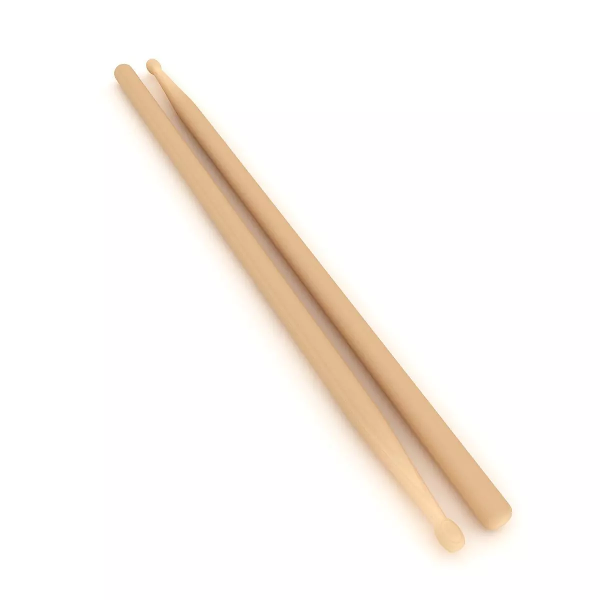 Drum Sticks 3D model_0
