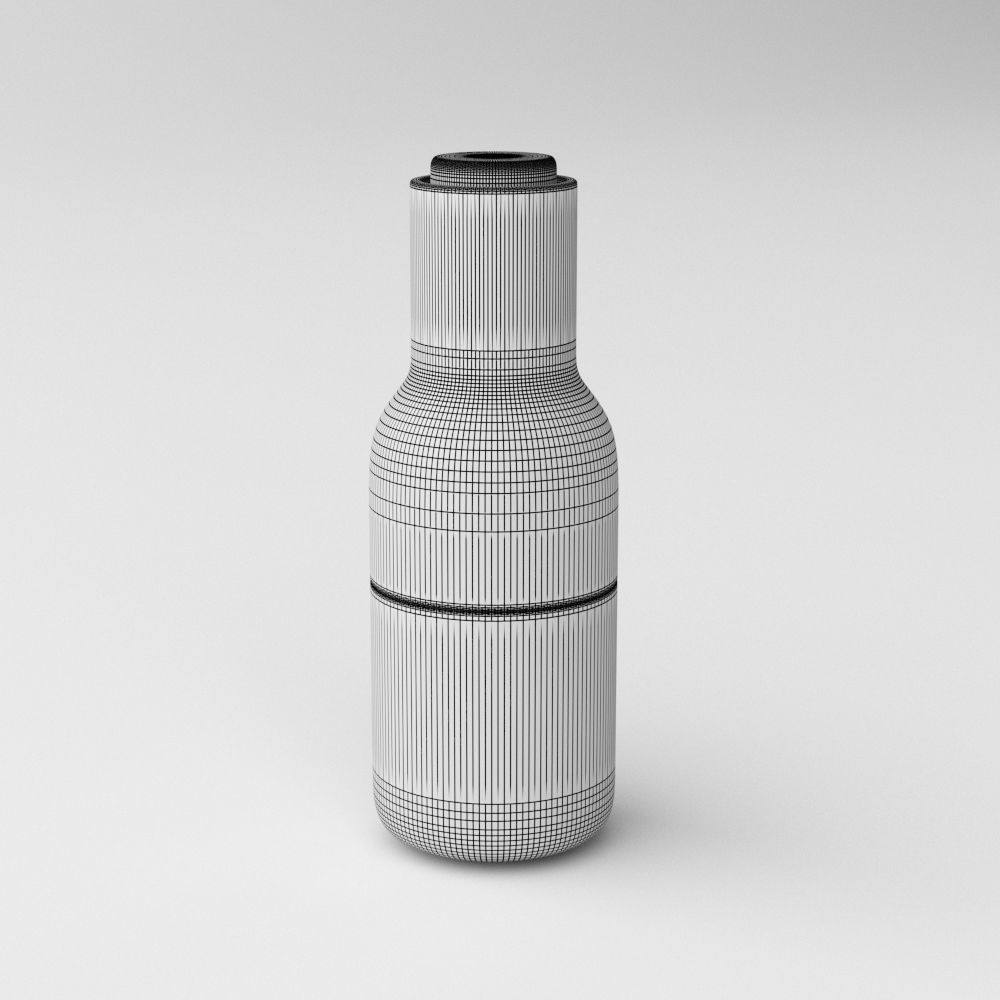 Menu Bottle Grinder 3D model_3