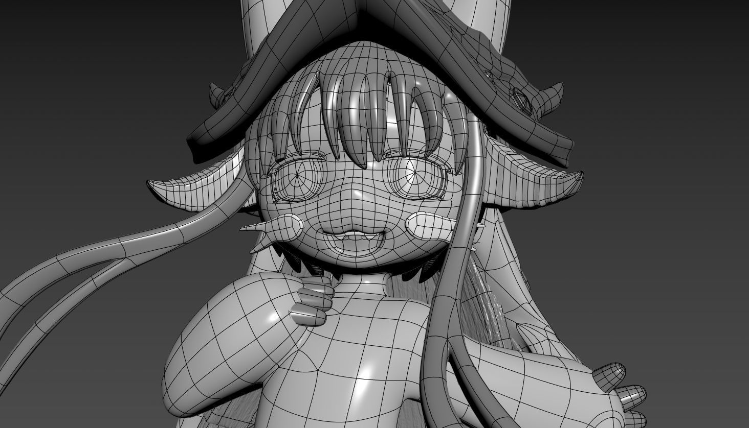 Nanachi Anime Made in Abyss 3D model_7