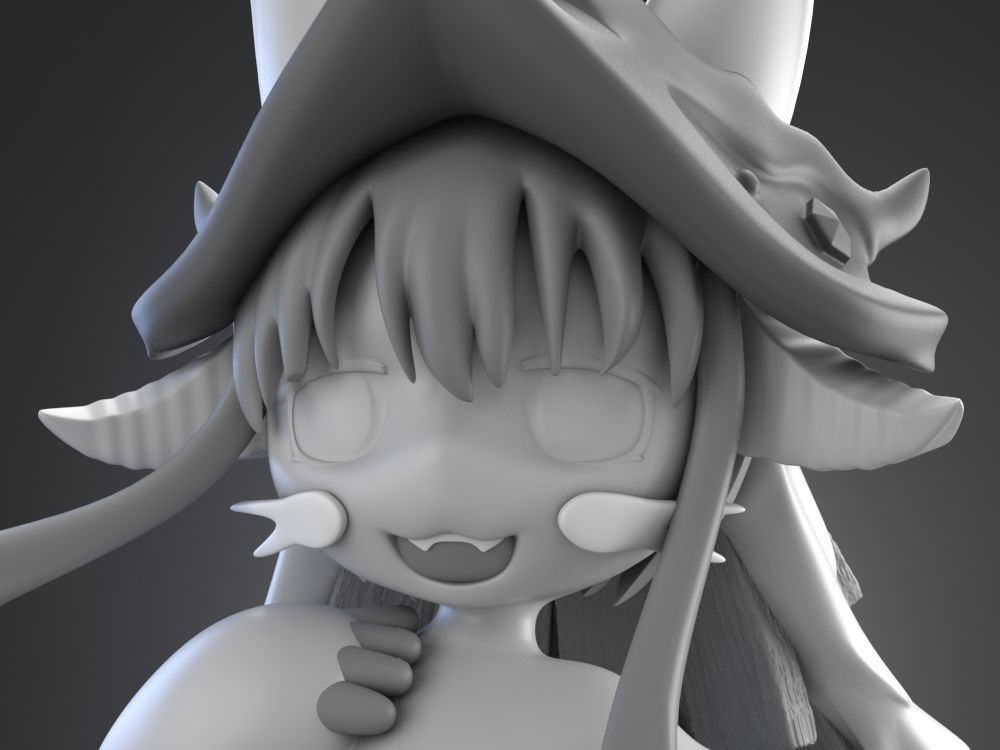 Nanachi Anime Made in Abyss 3D model_3