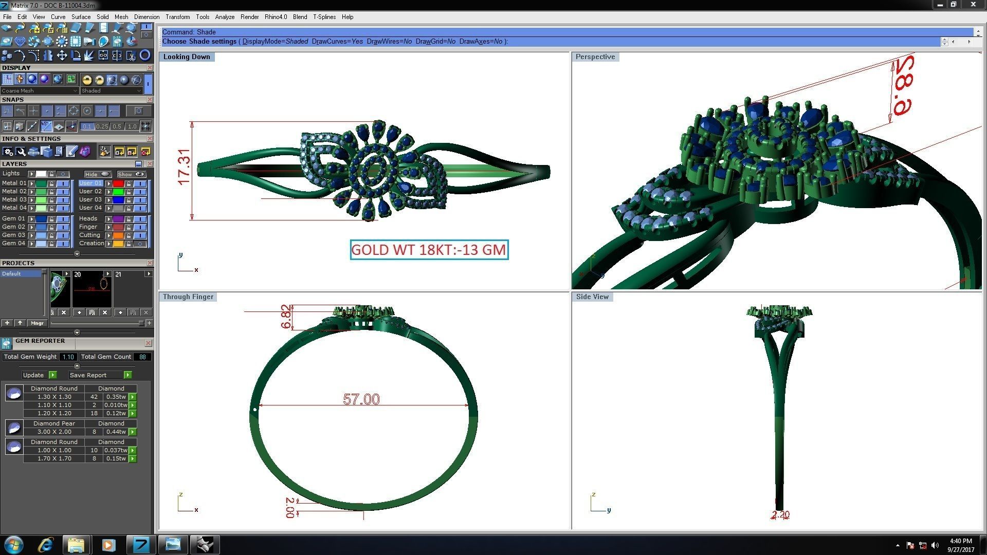 33 Women bracelets 3dm stl render detail 3D print model 3D print model_44