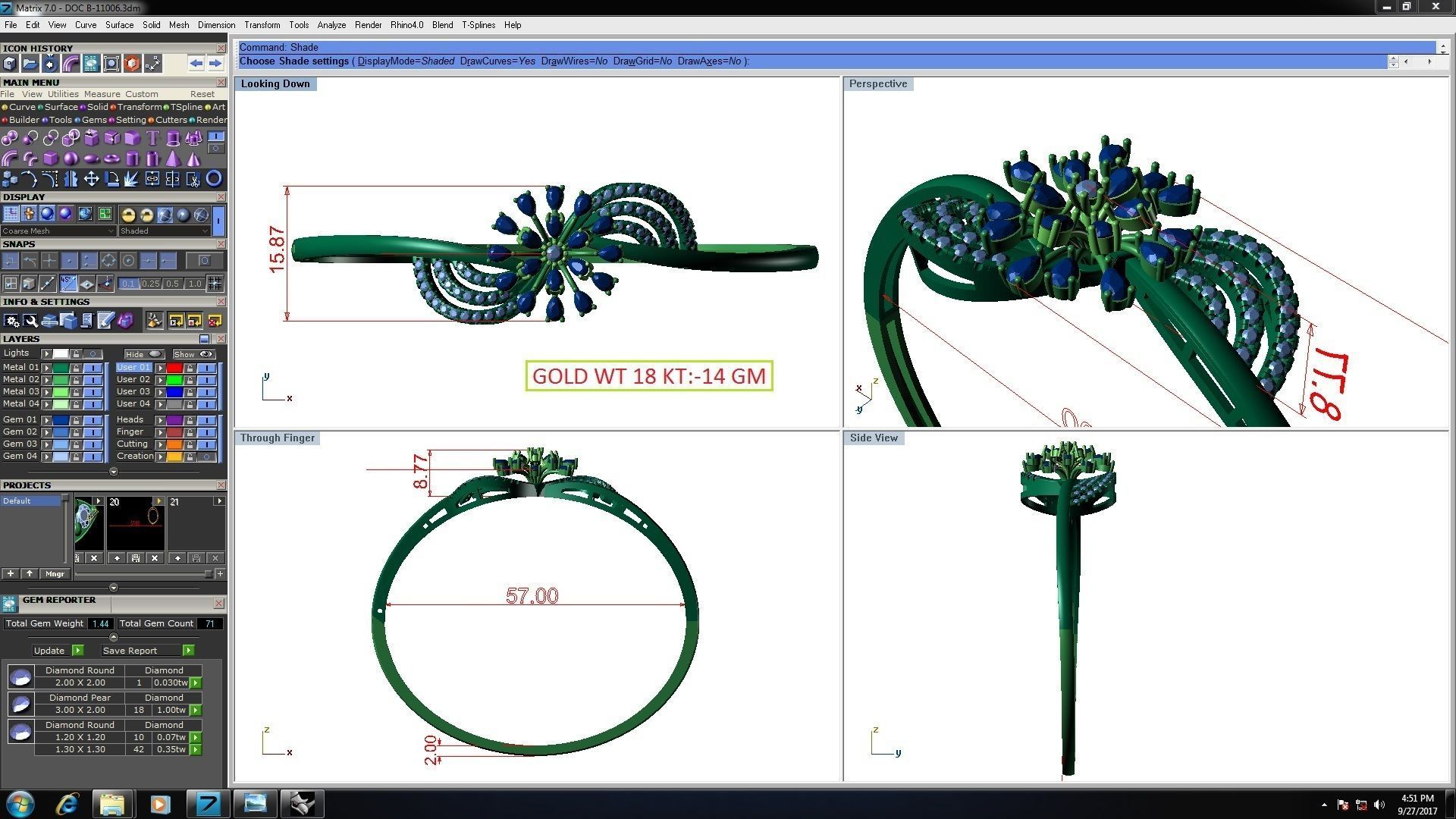 33 Women bracelets 3dm stl render detail 3D print model 3D print model_48
