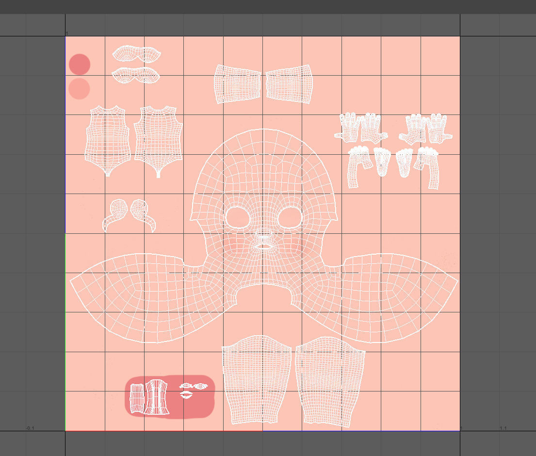 Cartoon Little Girl Rigged 3D model_40