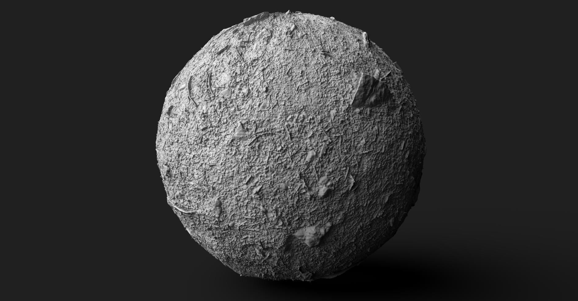 PBR Scanned Rocky Forest Ground Texture_1