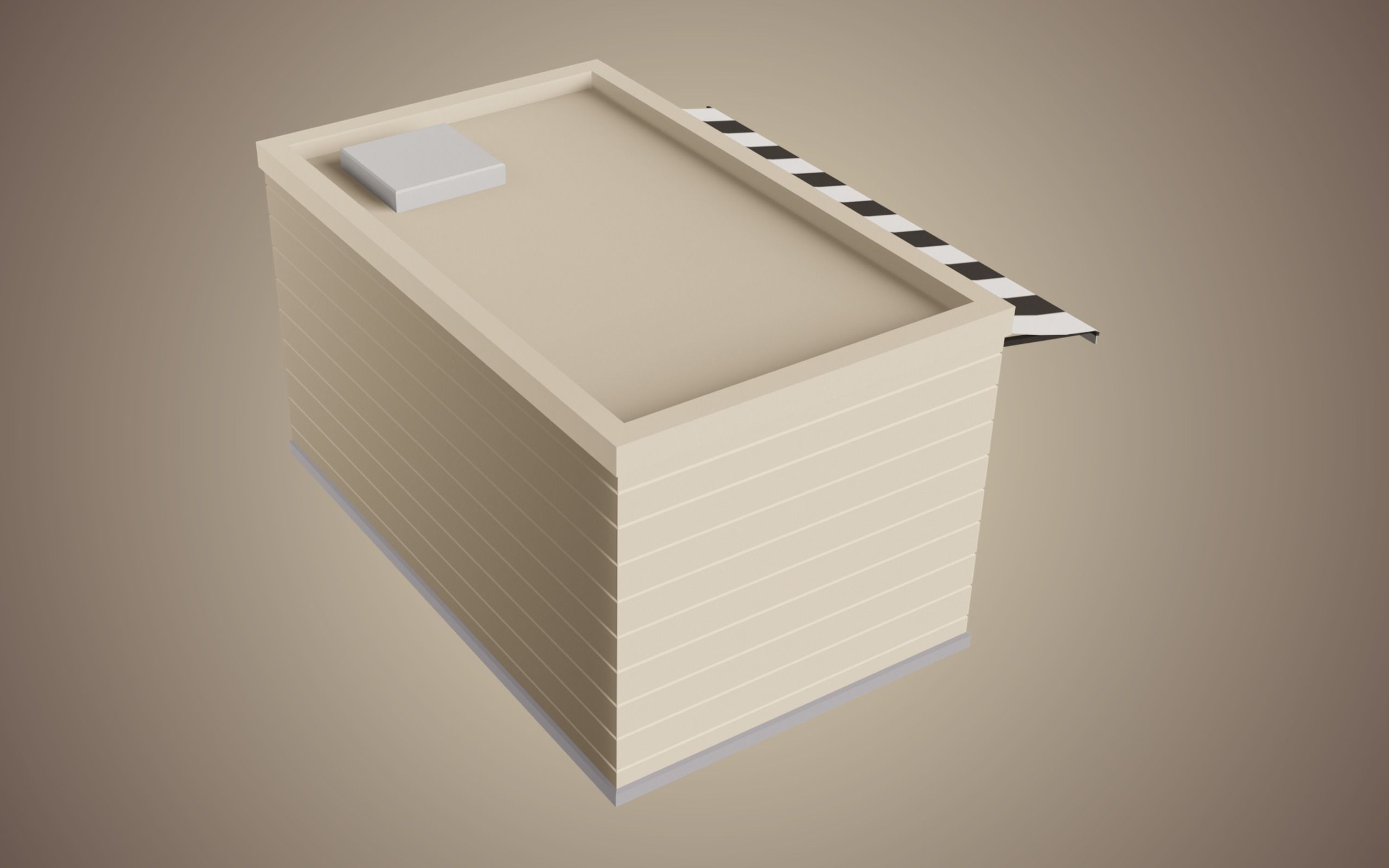 Coffee Shop Low Poly 01 Low-poly 3D model_6