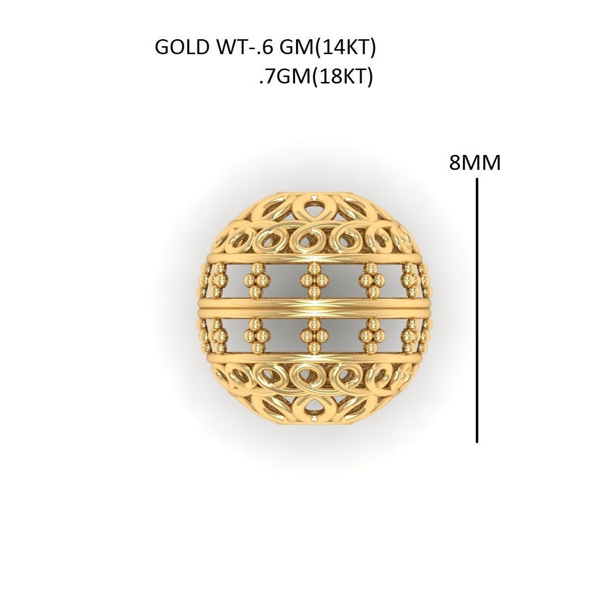 100 Balls Beeds Para 3dm stl print model bulk collection  3D print model_95