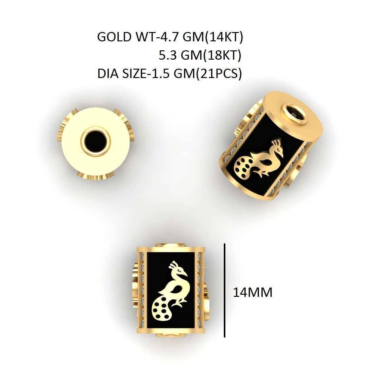 100 Balls Beeds Para 3dm stl print model bulk collection  3D print model_62