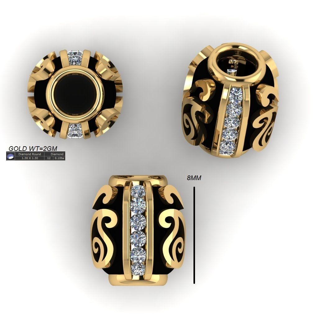 100 Balls Beeds Para 3dm stl print model bulk collection  3D print model_5