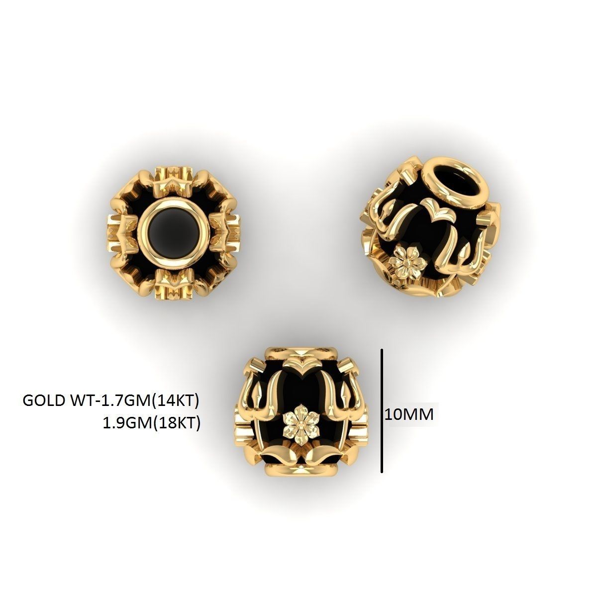 100 Balls Beeds Para 3dm stl print model bulk collection  3D print model_42