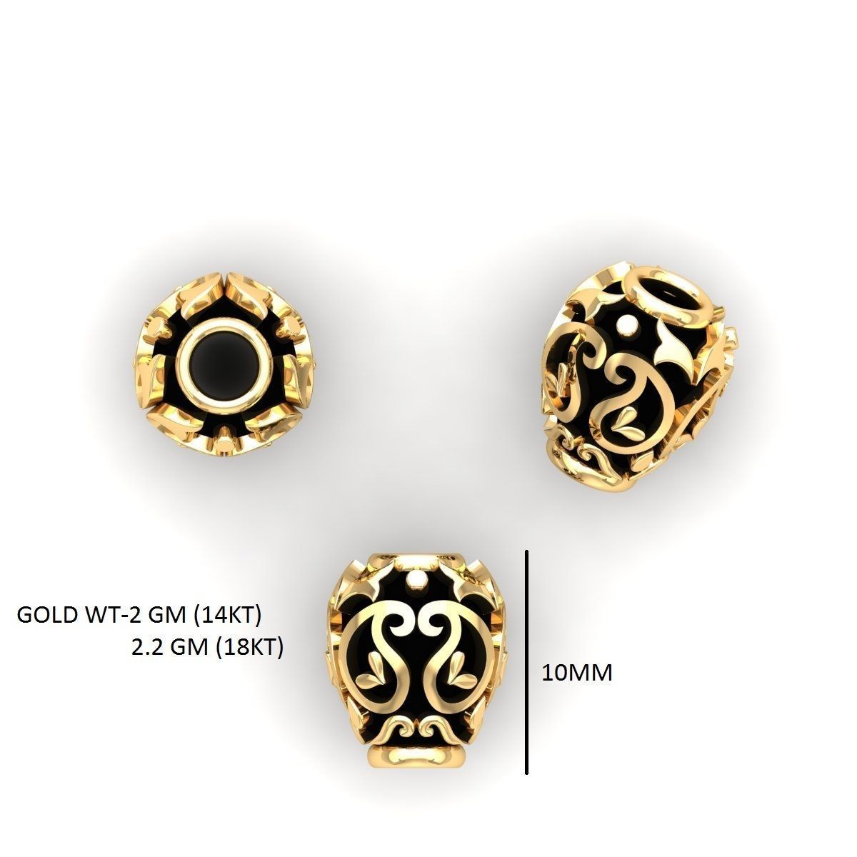 100 Balls Beeds Para 3dm stl print model bulk collection  3D print model_20