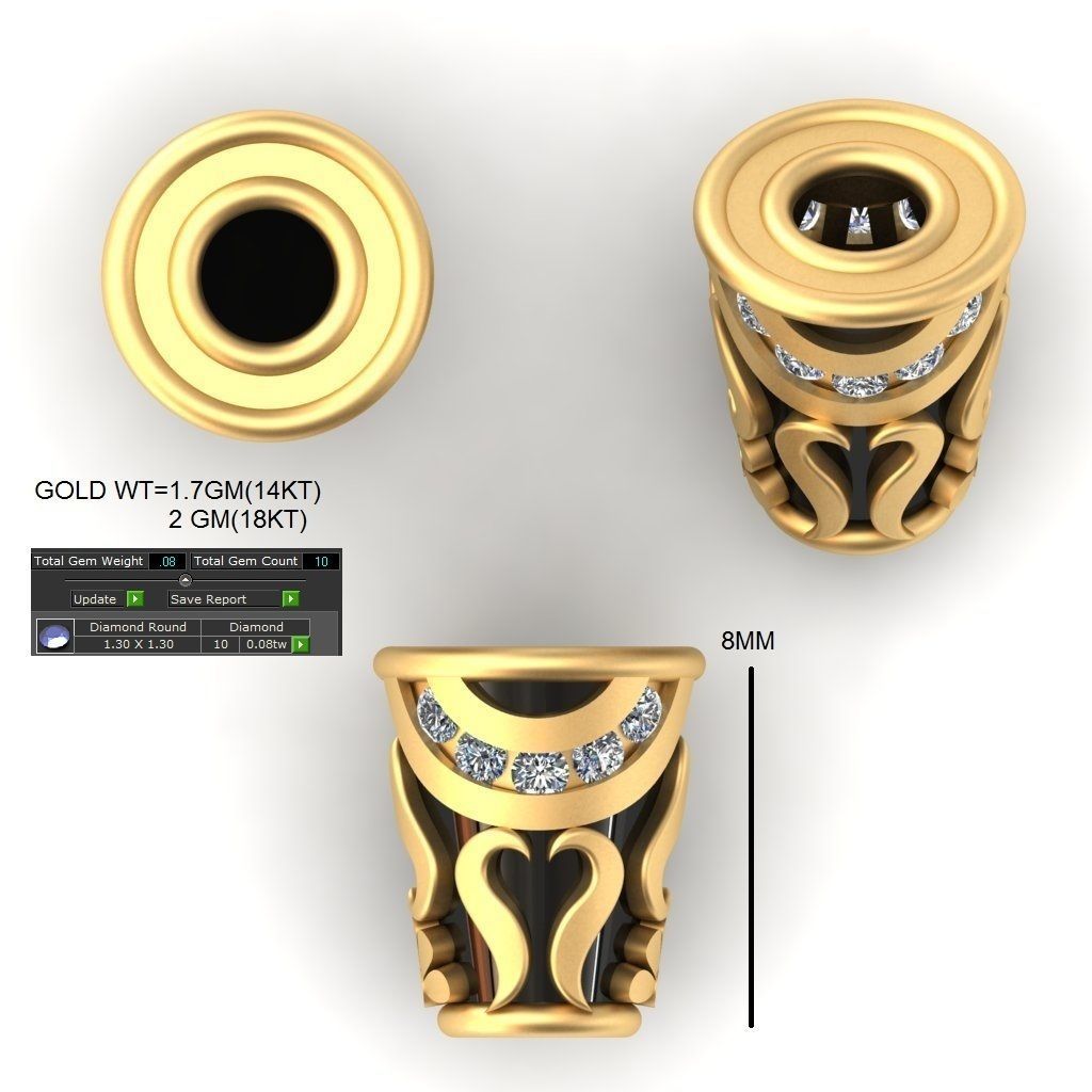 100 Balls Beeds Para 3dm stl print model bulk collection  3D print model_68