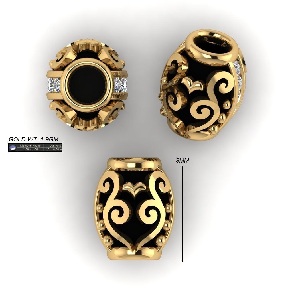 100 Balls Beeds Para 3dm stl print model bulk collection  3D print model_101