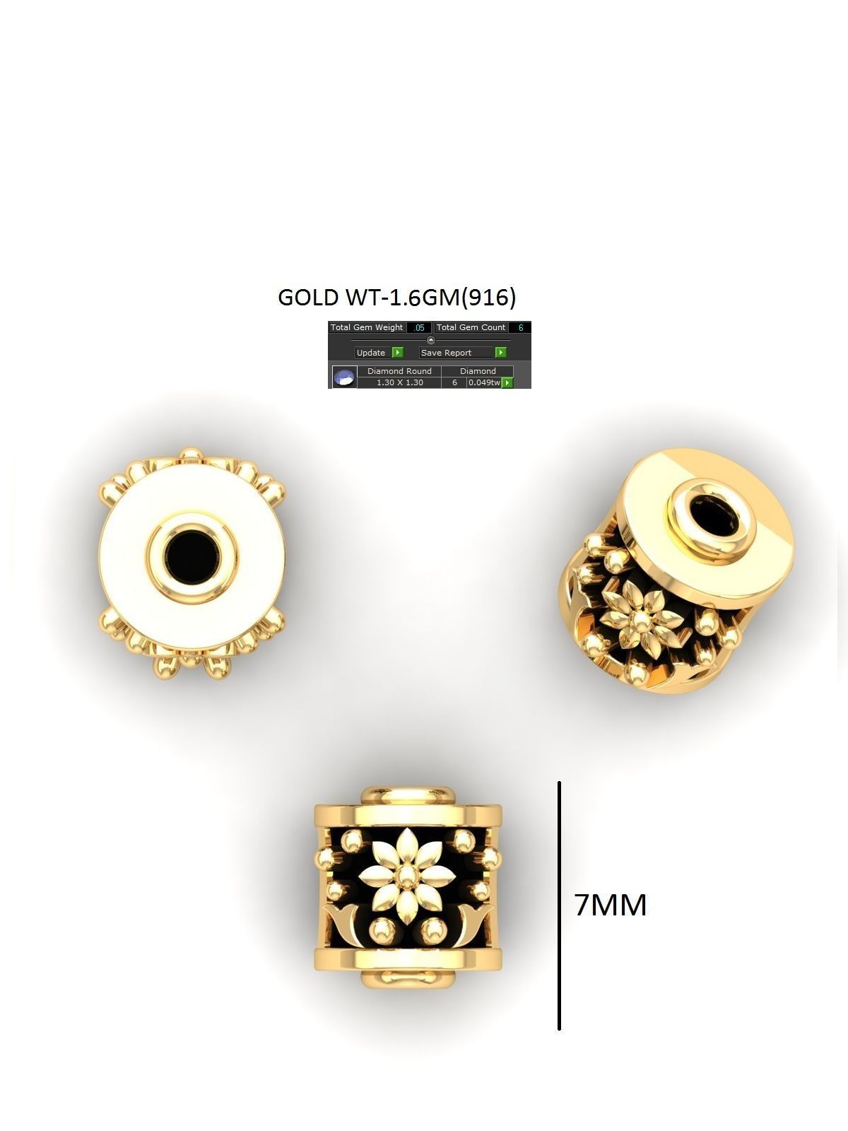 100 Balls Beeds Para 3dm stl print model bulk collection  3D print model_48