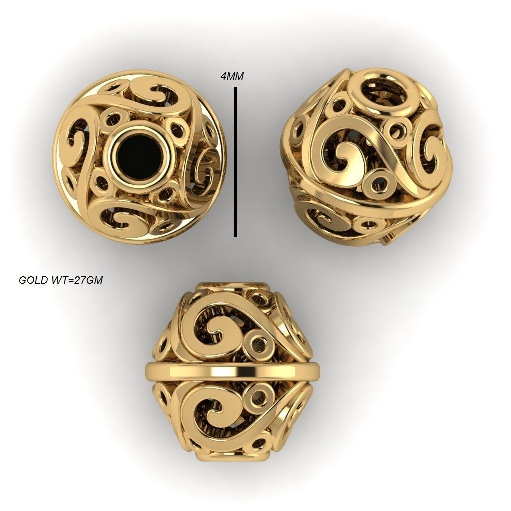 100 Balls Beeds Para 3dm stl print model bulk collection  3D print model_97