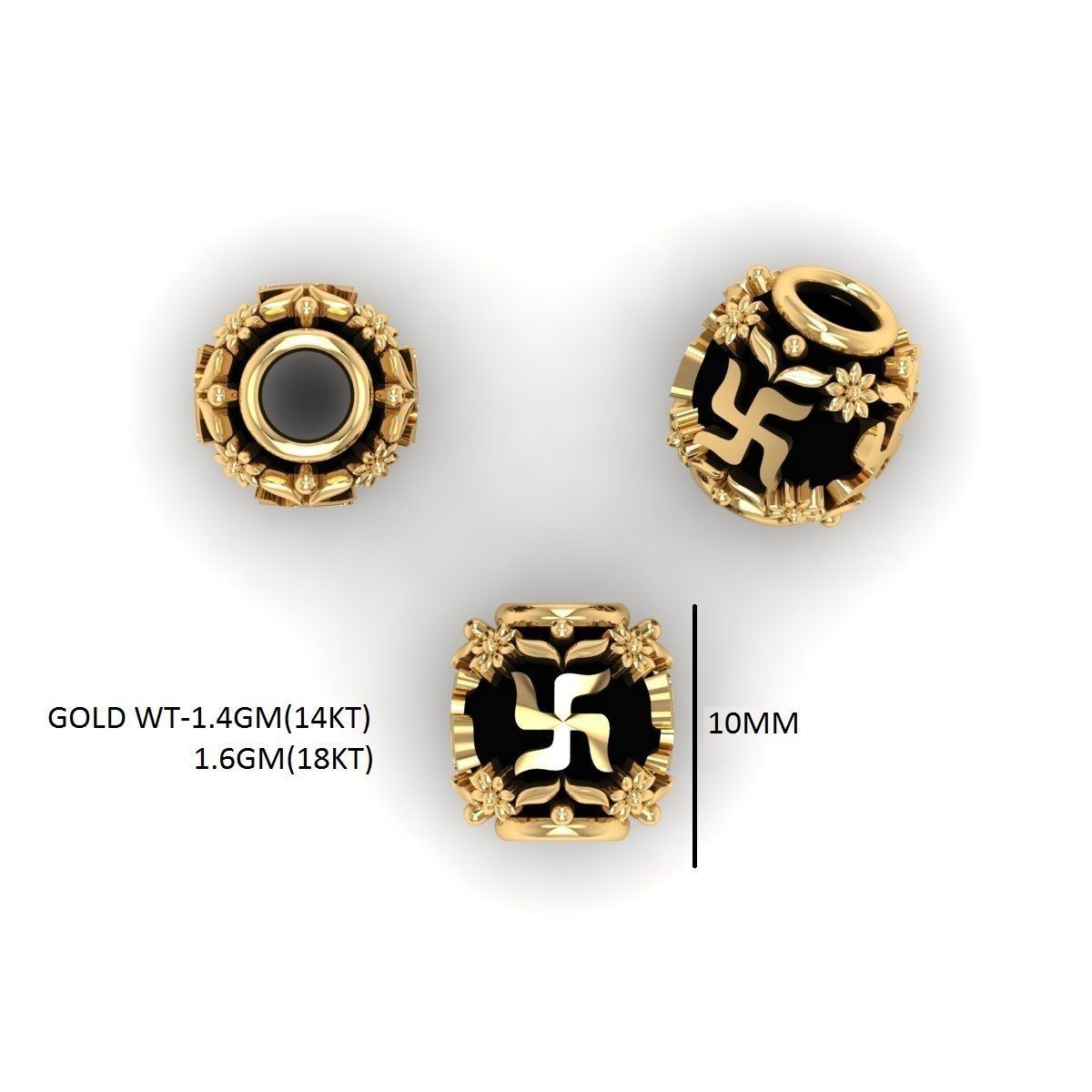 100 Balls Beeds Para 3dm stl print model bulk collection  3D print model_43