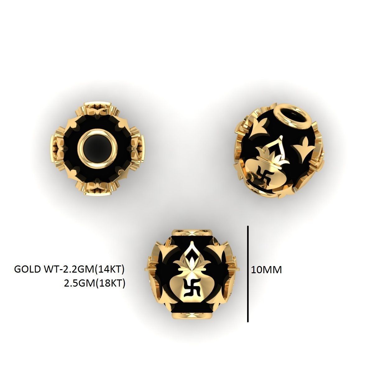 100 Balls Beeds Para 3dm stl print model bulk collection  3D print model_44