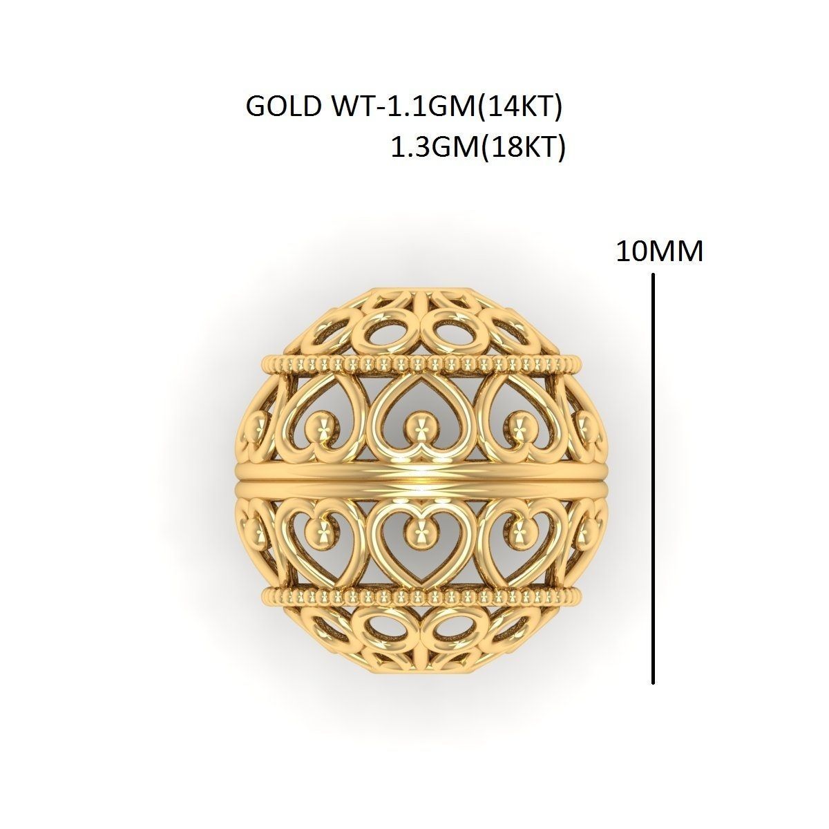 100 Balls Beeds Para 3dm stl print model bulk collection  3D print model_96