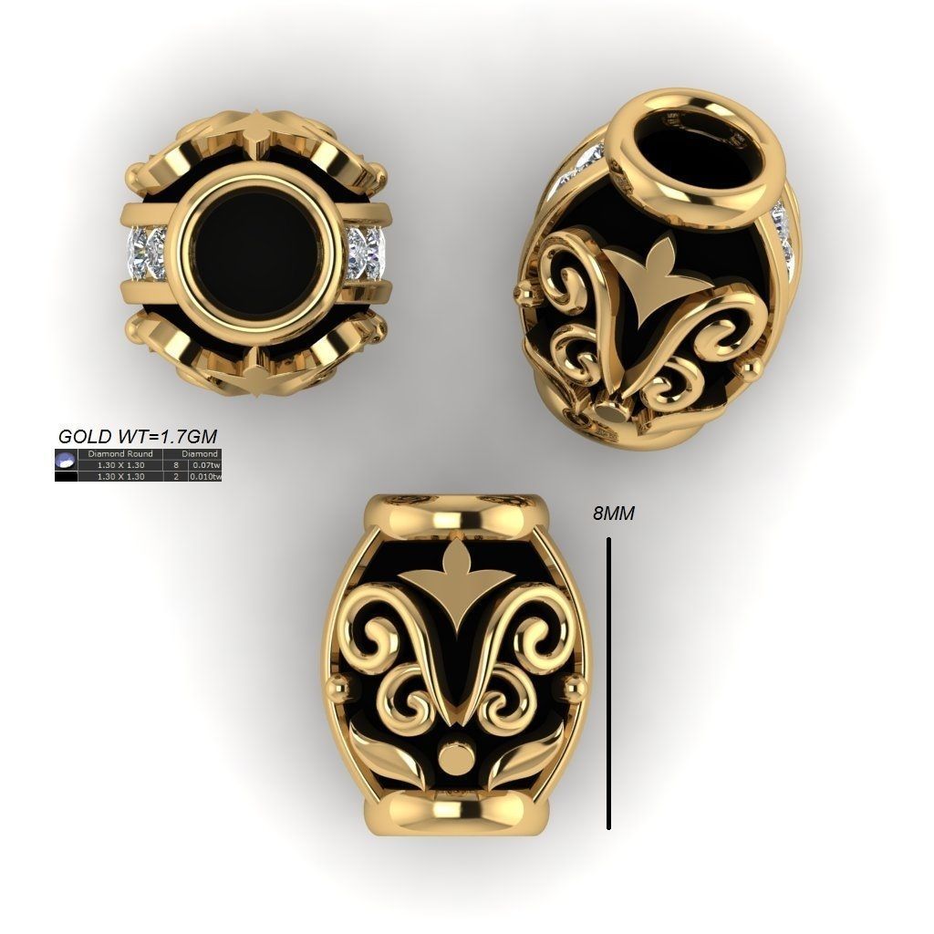 100 Balls Beeds Para 3dm stl print model bulk collection  3D print model_104