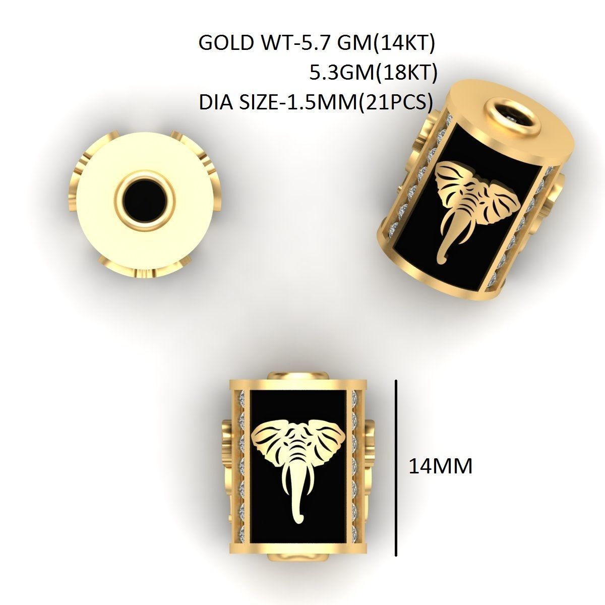 100 Balls Beeds Para 3dm stl print model bulk collection  3D print model_59