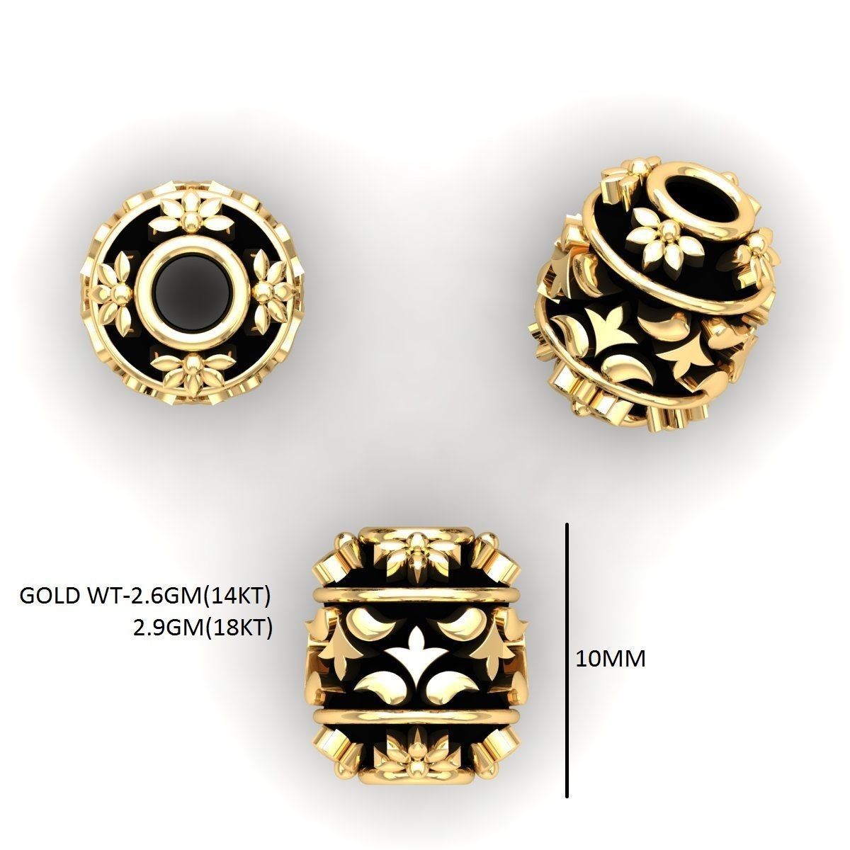 100 Balls Beeds Para 3dm stl print model bulk collection  3D print model_137