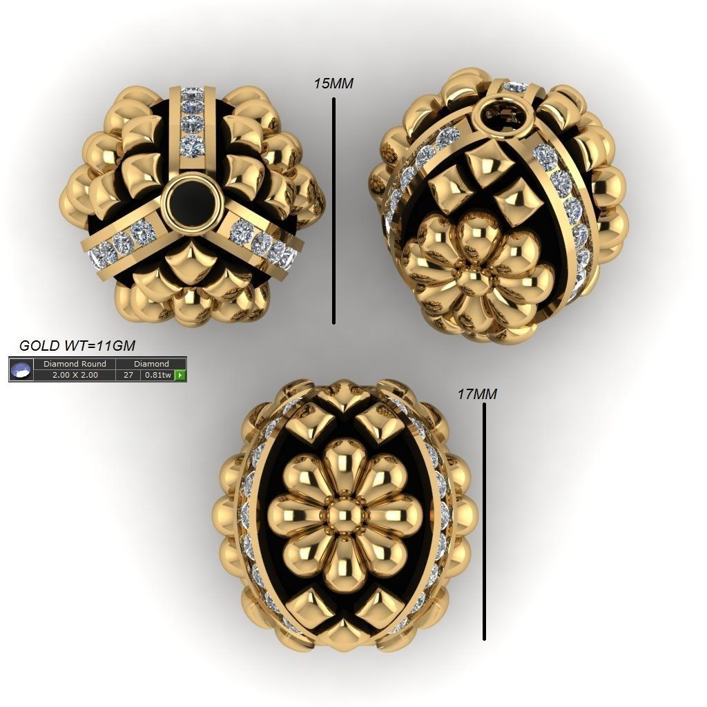 100 Balls Beeds Para 3dm stl print model bulk collection  3D print model_71