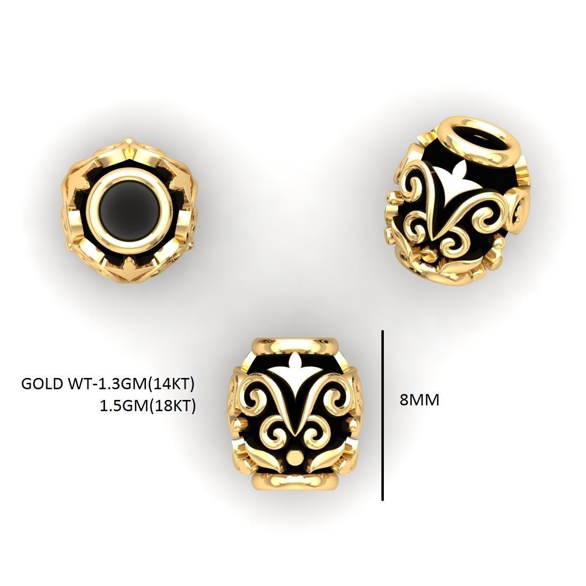 100 Balls Beeds Para 3dm stl print model bulk collection  3D print model_140