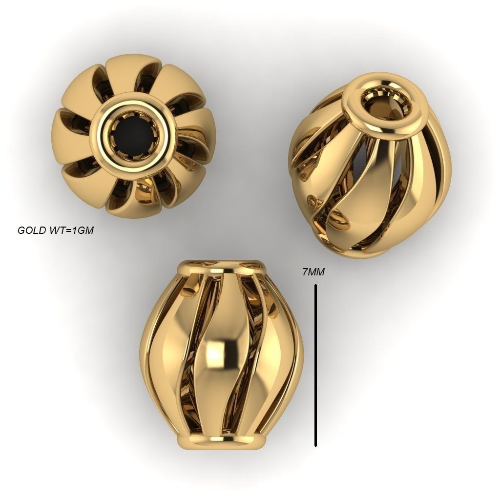 100 Balls Beeds Para 3dm stl print model bulk collection  3D print model_49