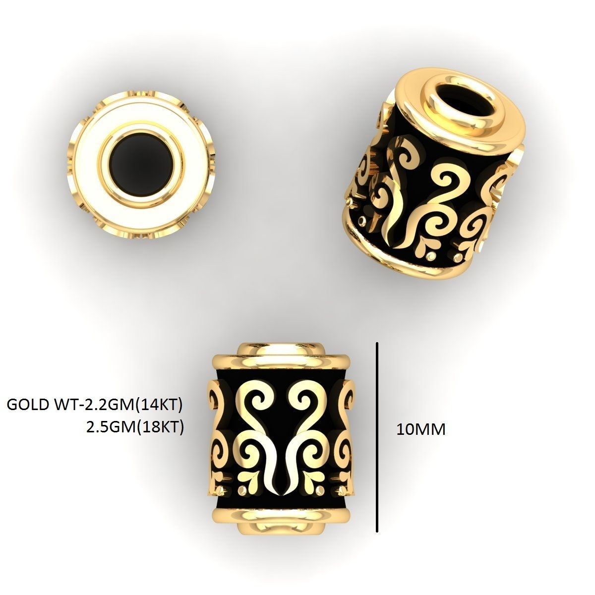 100 Balls Beeds Para 3dm stl print model bulk collection  3D print model_131