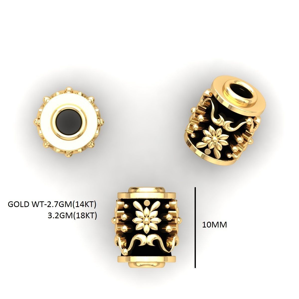 100 Balls Beeds Para 3dm stl print model bulk collection  3D print model_16