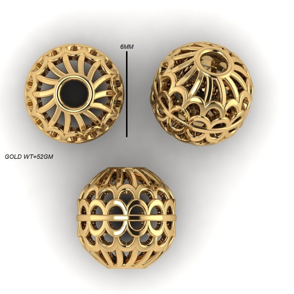 100 Balls Beeds Para 3dm stl print model bulk collection  3D print model_99