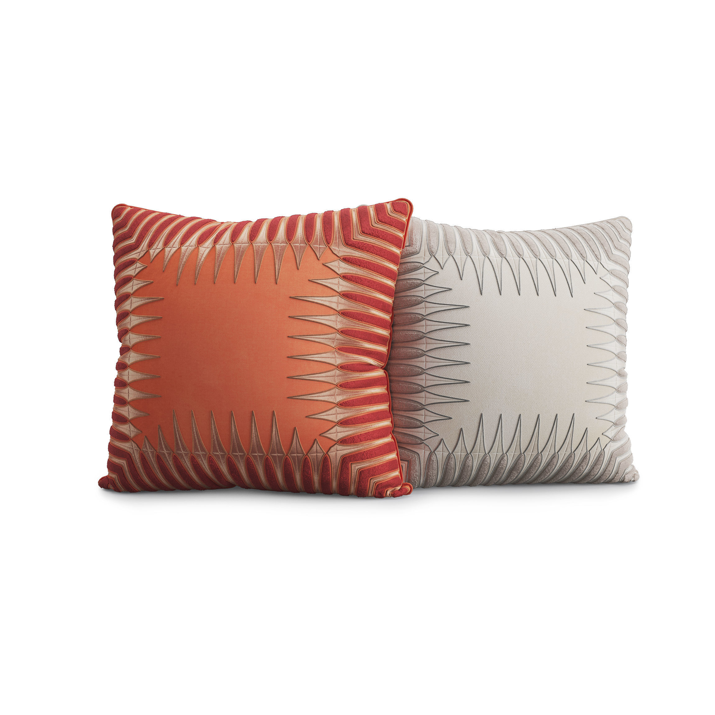 Decorative Cushions Set 1 3D model_4