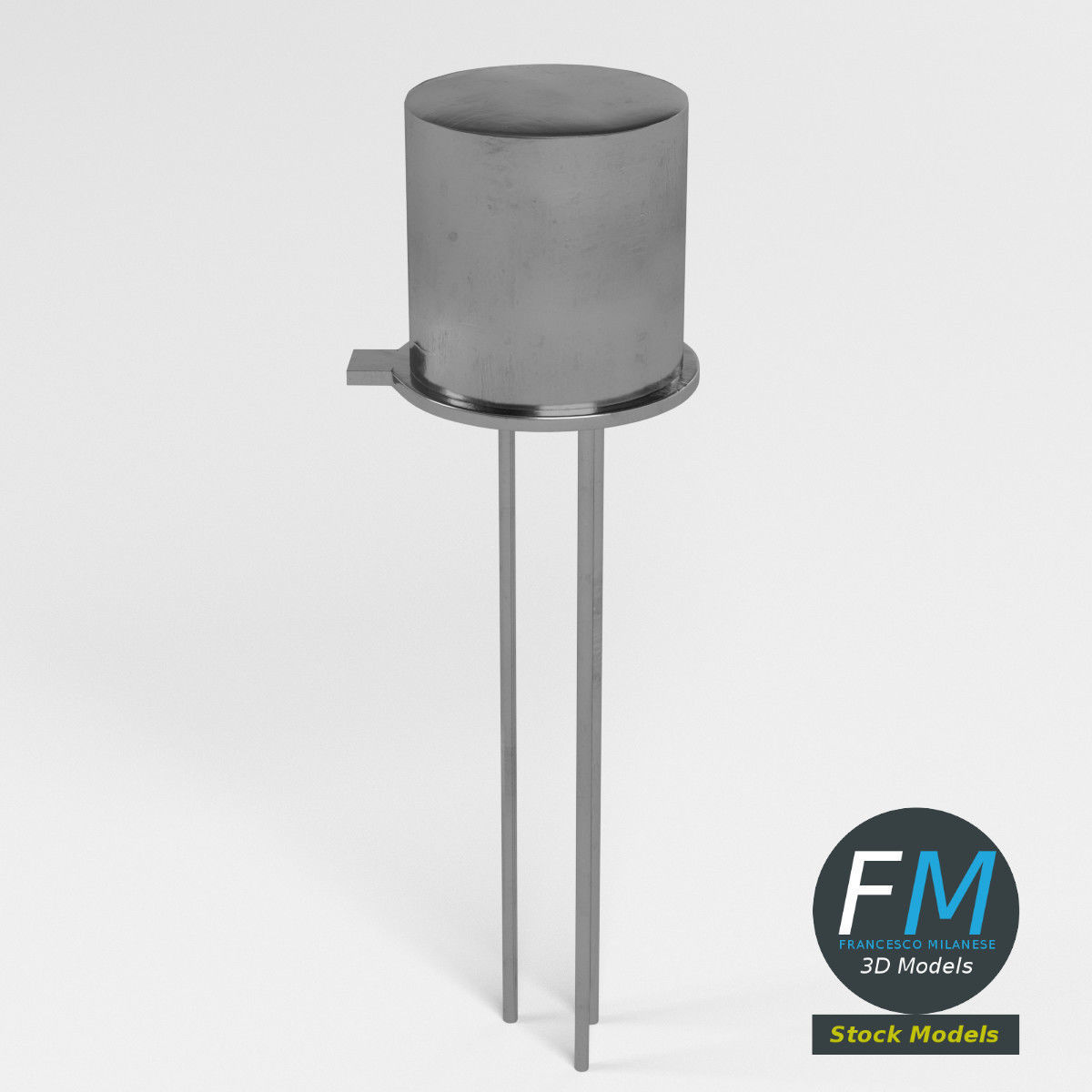 TO18 transistor package 3D model_2