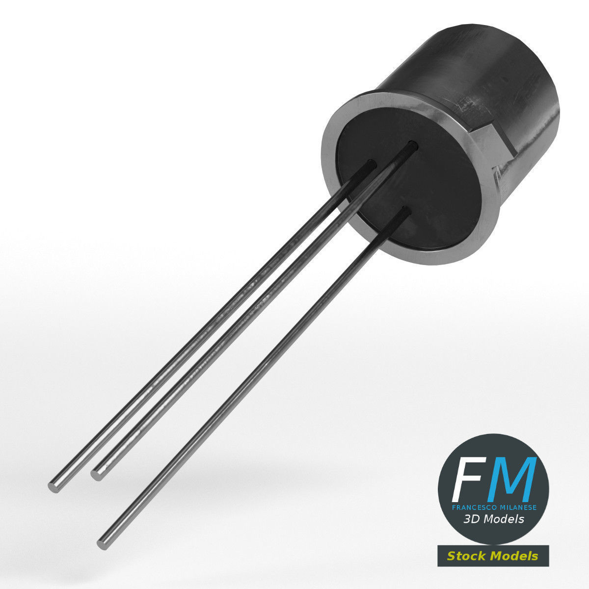 TO18 transistor package 3D model_4