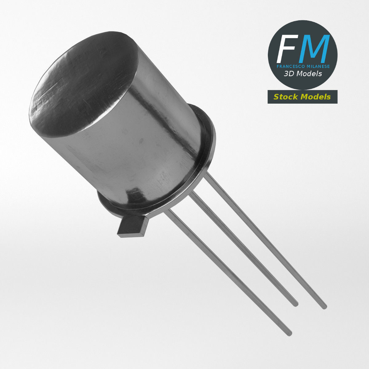 TO18 transistor package 3D model_5