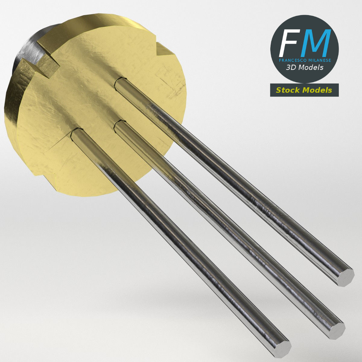 Laser diode 3D model_5