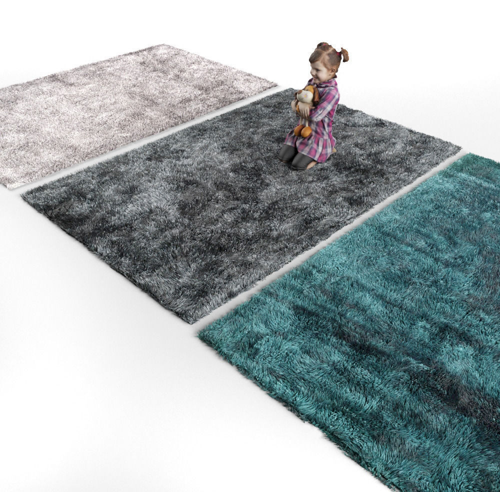 Three Carpets 3D model_1