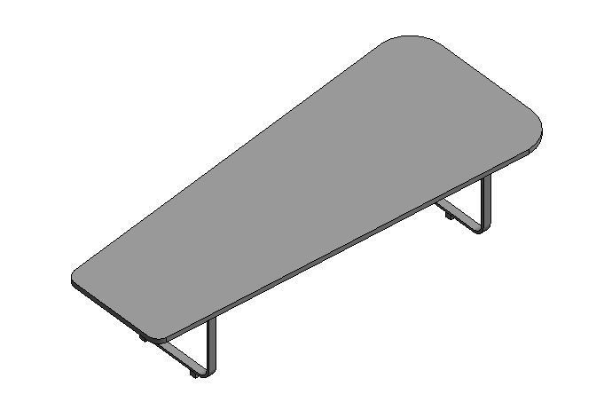 Revit Table Family 3D model_5