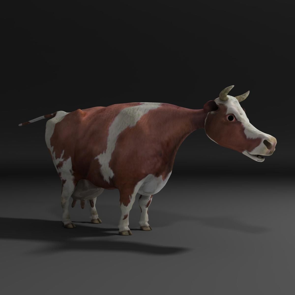 Cow EscapeFromParadise Animal 3D model_2