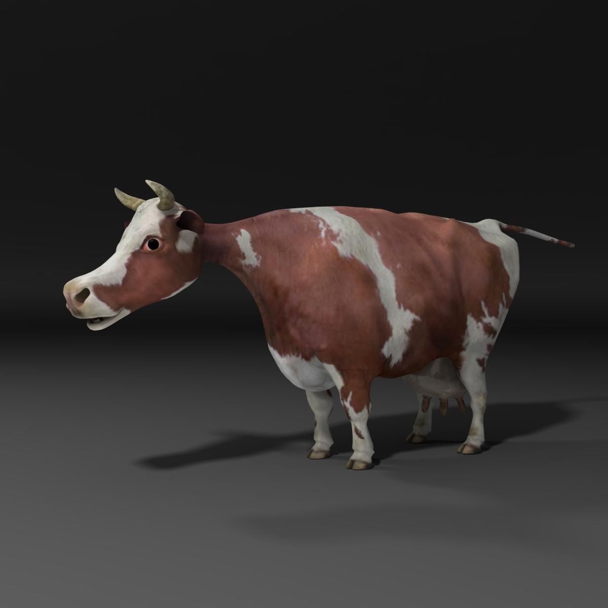 Cow EscapeFromParadise Animal 3D model_4